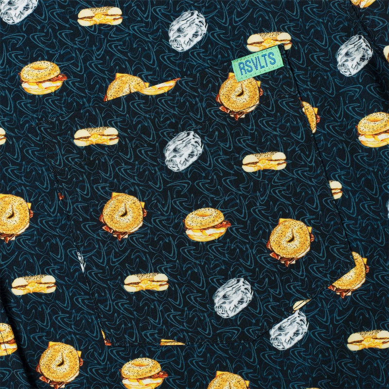 RSVLTS B.E.C. Bliss KUNUFLEX Short Sleeve Shirt in Black — detail 3