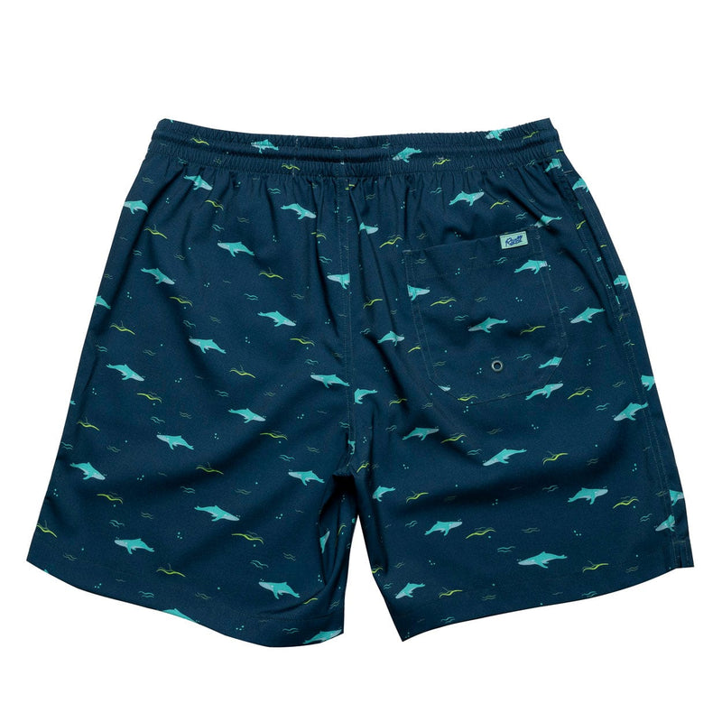 RSVLTS Baby Got Humpback Hybrid Shorts in Blue — detail 2
