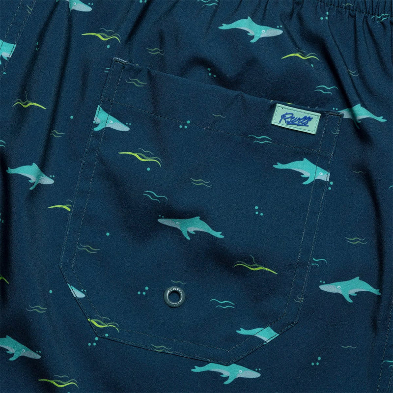 RSVLTS Baby Got Humpback Hybrid Shorts in Blue — detail 3