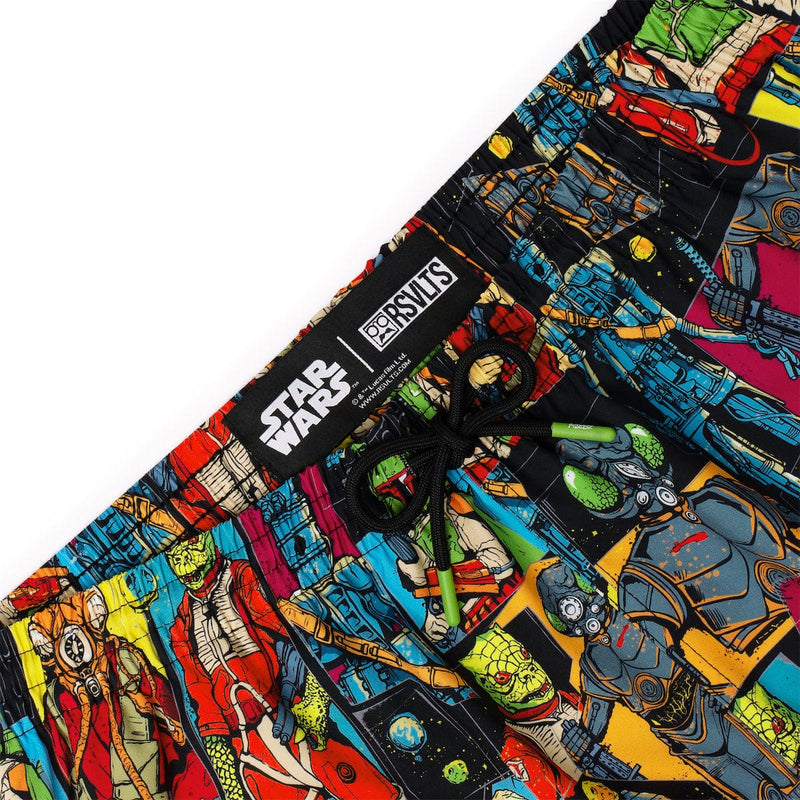 RSVLTS Any Methods Necessary Hybrid Shorts in Black — detail 5