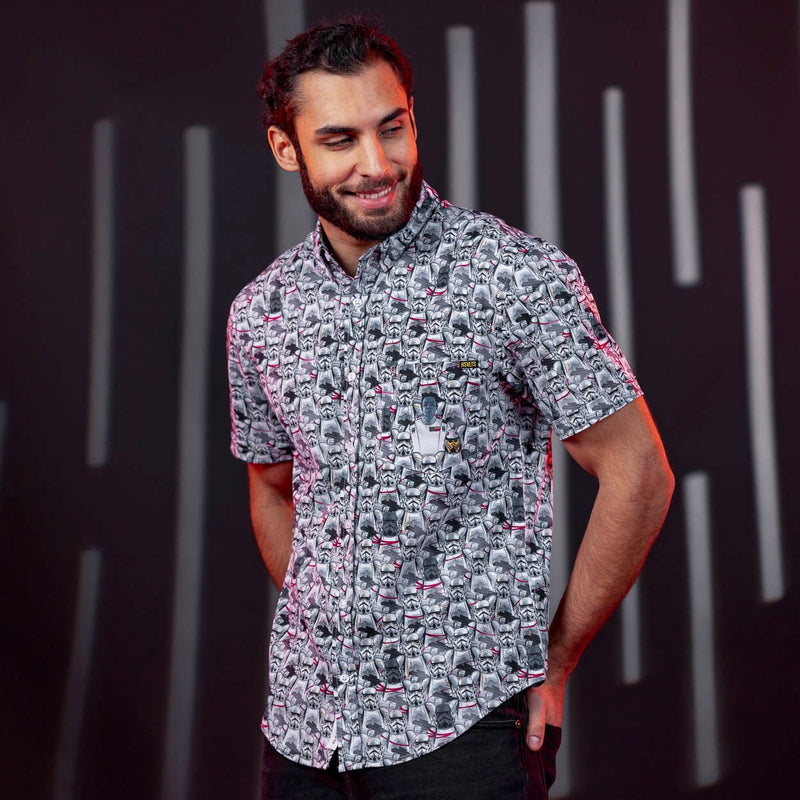 RSVLTS Thrawn's Pawns KUNUFLEX Short Sleeve Shirt in Black — detail 3