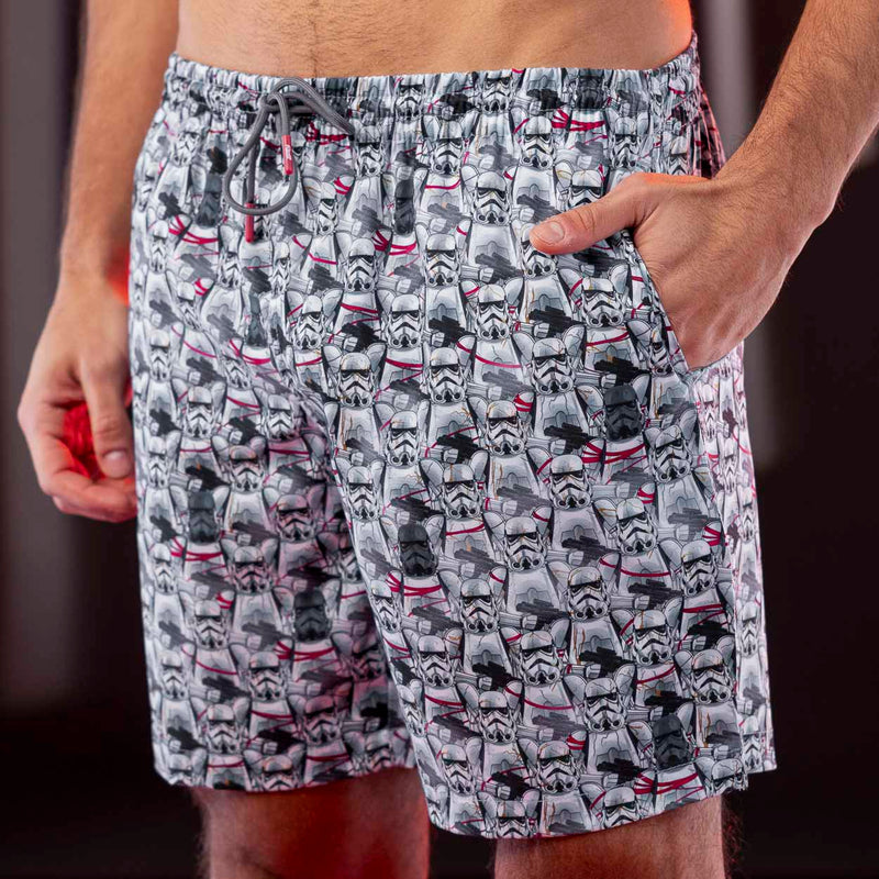 RSVLTS Thrawn's Pawns Hybrid Shorts in Black — front view