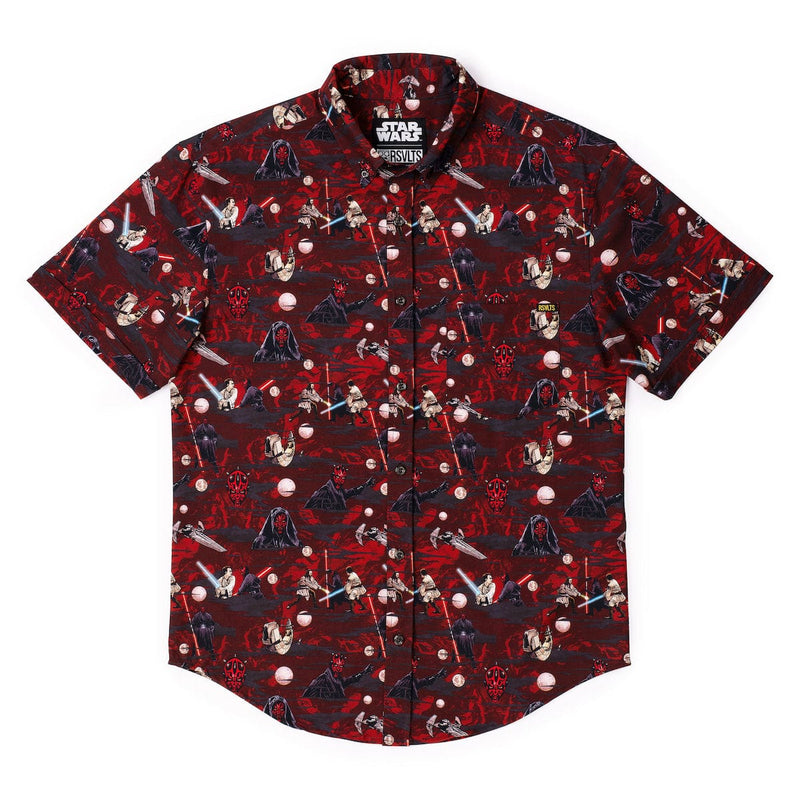 RSVLTS The Force and the Phantom KUNUFLEX Short Sleeve Shirt in Black — detail 2