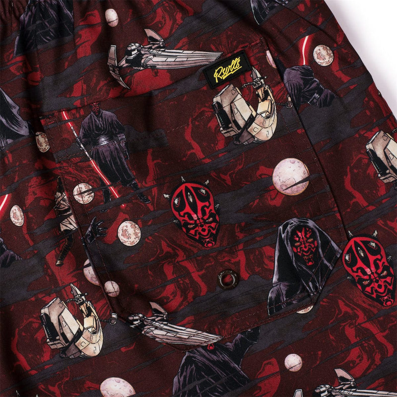 RSVLTS The Force and the Phantom Hybrid Shorts in Black — detail 2