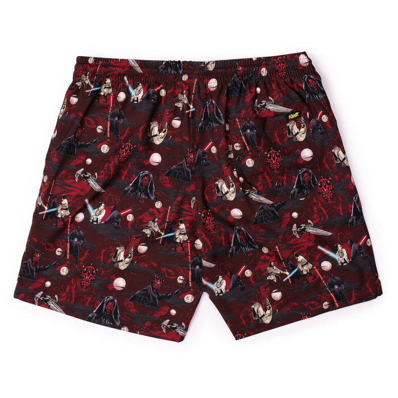 RSVLTS The Force and the Phantom Hybrid Shorts in Black — detail 5