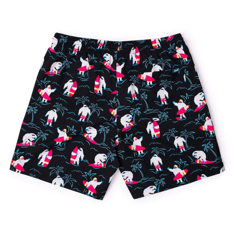 RSVLTS Yeti Gets Pitted Hybrid Shorts in Black — detail 5
