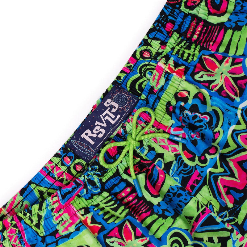 RSVLTS Reef Riot Hybrid Shorts in Multicolor — detail 3
