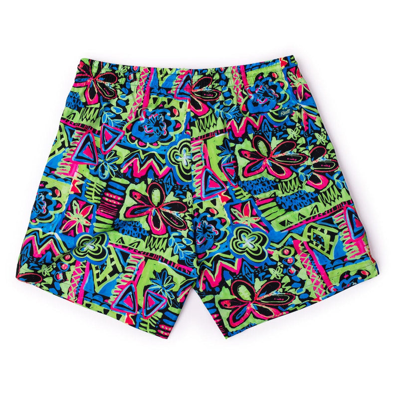 RSVLTS Reef Riot Hybrid Shorts in Multicolor — detail 4