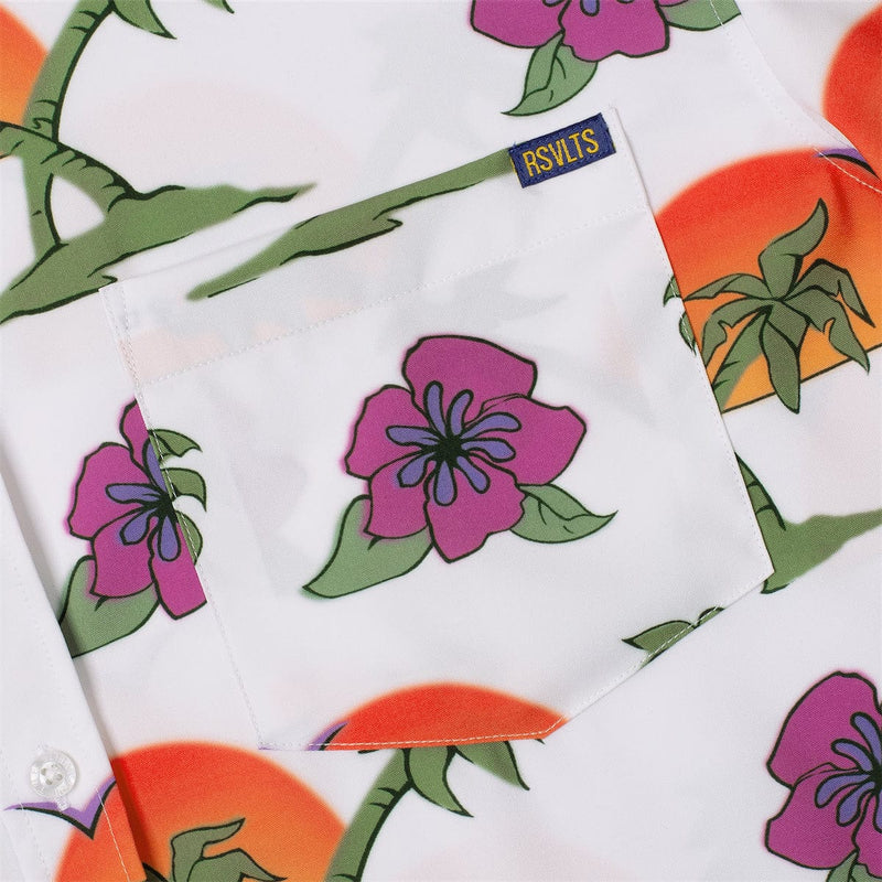 RSVLTS The Wembley KUNUFLEX Short Sleeve Shirt in Multicolor — detail 3