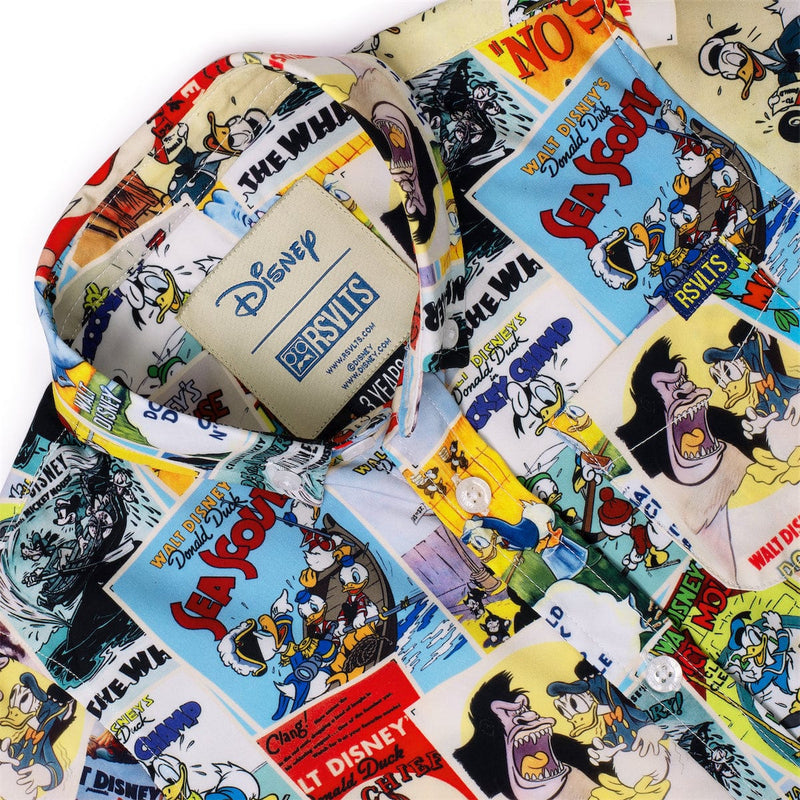 RSVLTS Big Screen Billing Preschool KUNUFLEX Short Sleeve Shirt in Multicolor — detail 3