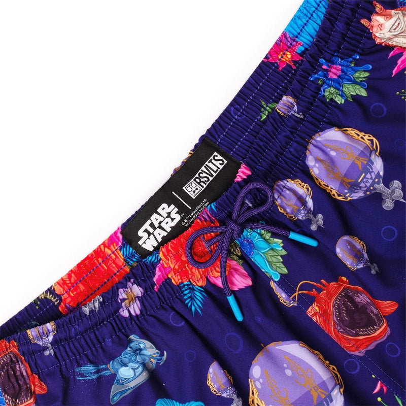 RSVLTS Gungan Style Hybrid Shorts in Blue — detail 4