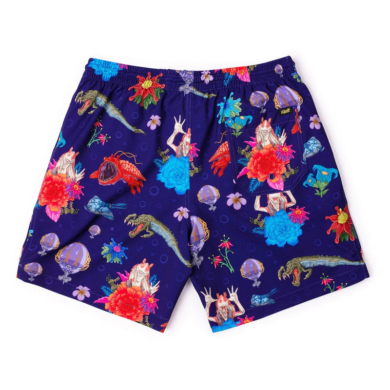 RSVLTS Gungan Style Hybrid Shorts in Blue — detail 5