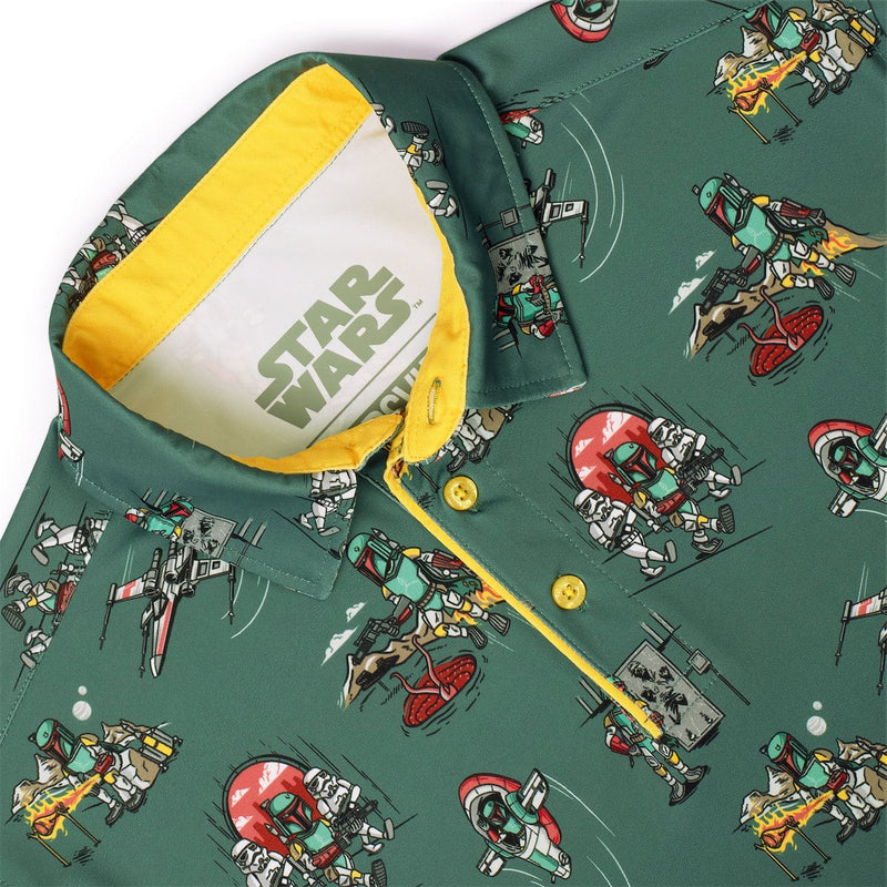 RSVLTS A Bounty a Day All-Day Polo in Green — detail 3