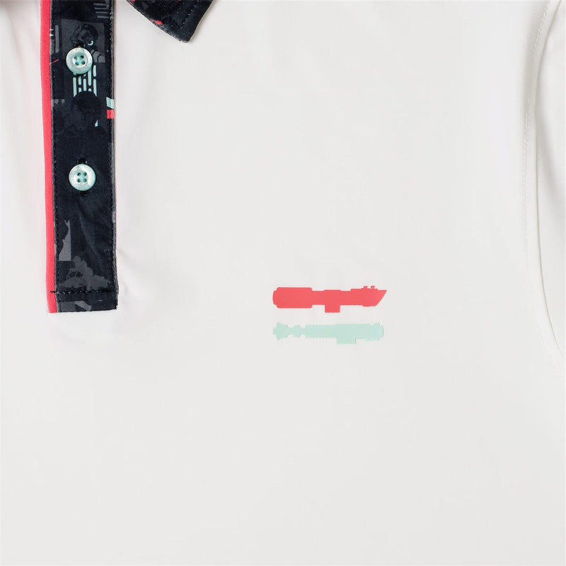 RSVLTS Trilogy's End All-Day Polo in White — detail 4