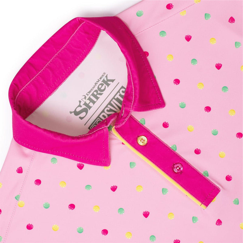 RSVLTS Gumdrop Buttons All-Day Polo in Pink — detail 5