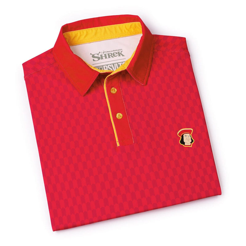 RSVLTS The Short Game All-Day Polo in Red — detail 8