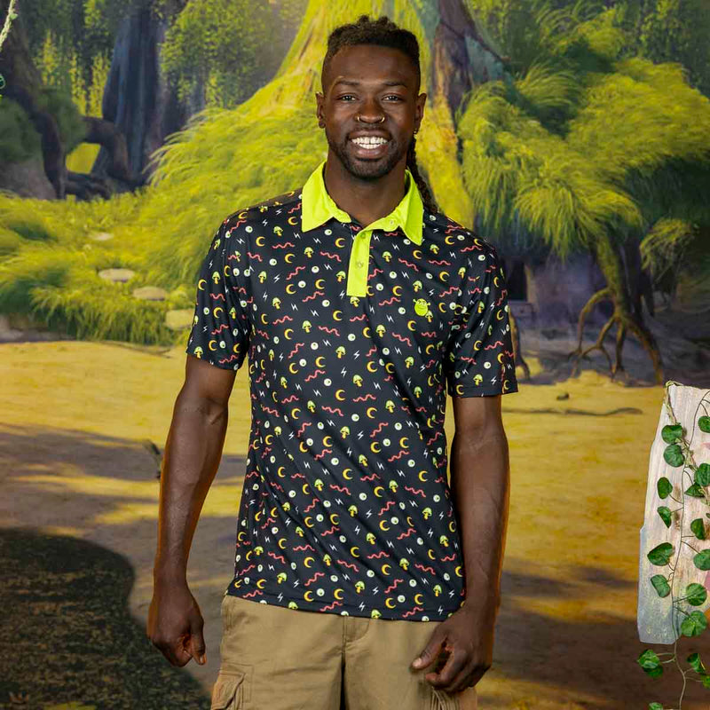 RSVLTS Swamp Sweet Swamp All-Day Polo in Green — detail 2