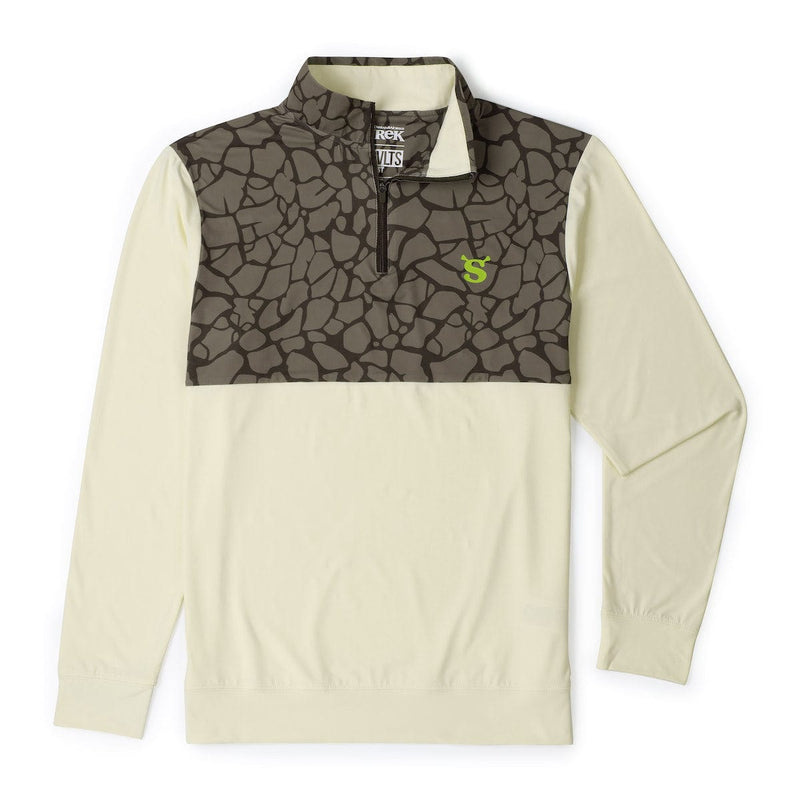 RSVLTS Simply the Vest Quarter Zip in Green — detail 2