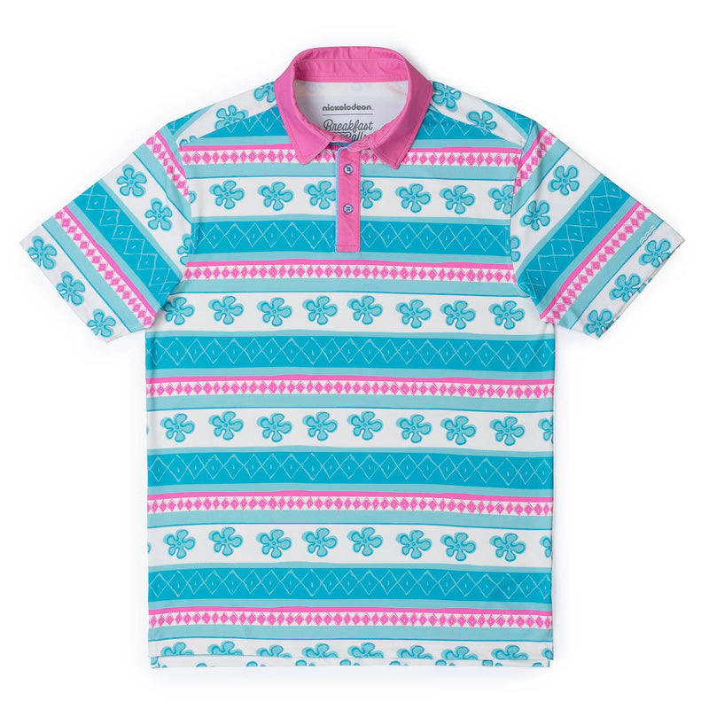 RSVLTS Bikini Bottom's Best All-Day Polo in Blue — front view