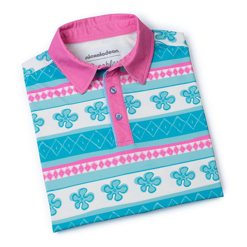 RSVLTS Bikini Bottom's Best All-Day Polo in Blue — detail 8