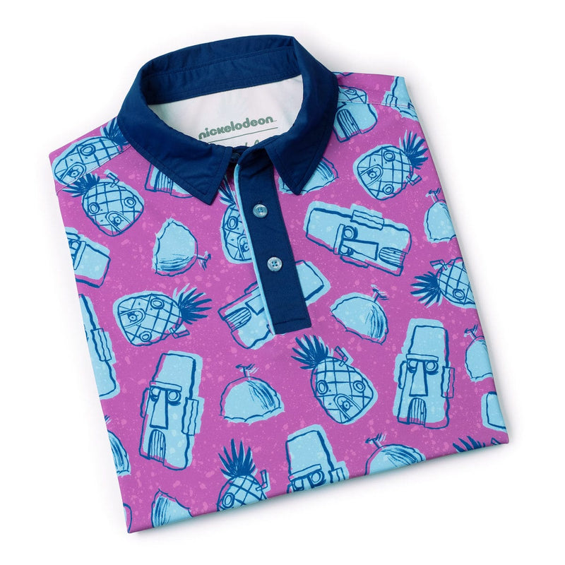 RSVLTS Neighborhood All-Day Polo in Purple — detail 8