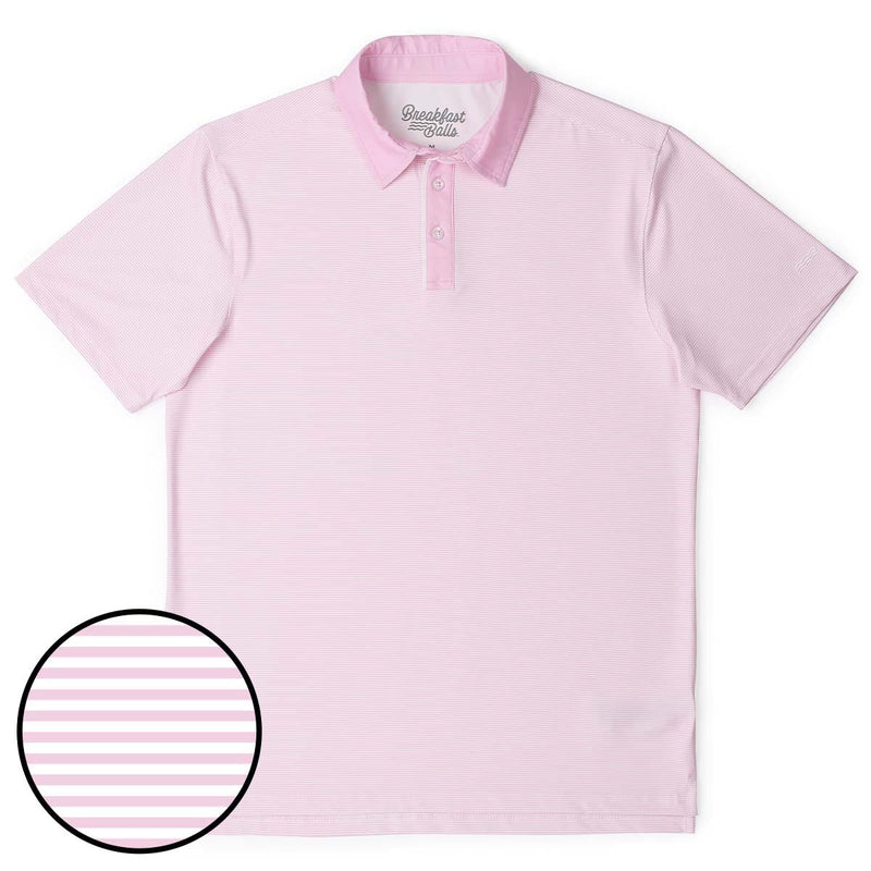 RSVLTS Social Club All-Day Polo in Pink — detail 2
