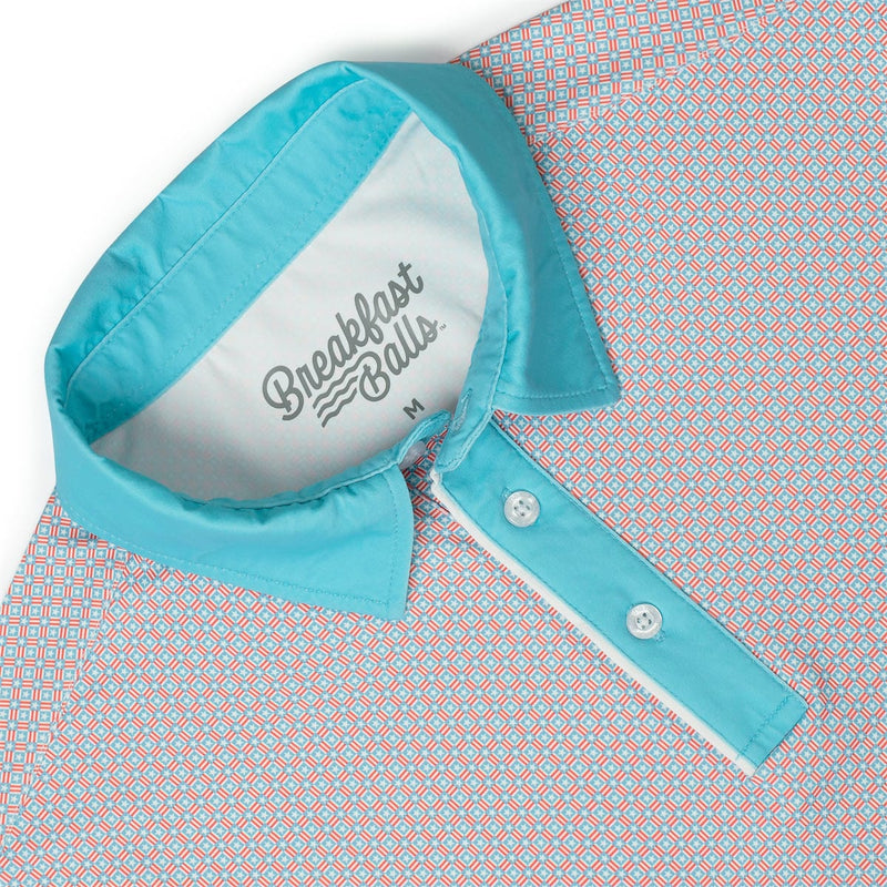 RSVLTS Pars & Stripes All-Day Polo in Blue — detail 5