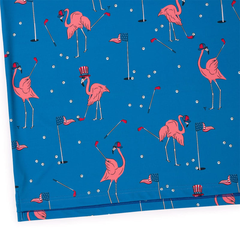 RSVLTS FORE-mingos All-Day Polo in Blue — detail 6
