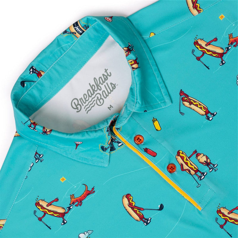 RSVLTS Sun's Out Buns Out All-Day Polo in Green — detail 5