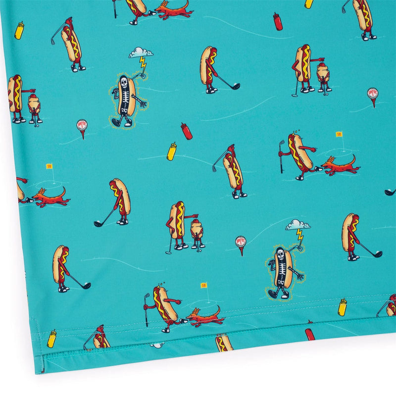 RSVLTS Sun's Out Buns Out All-Day Polo in Green — detail 7