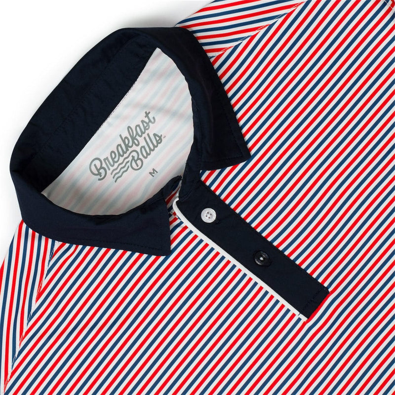 RSVLTS Gimme Liberty All-Day Polo in Red — detail 4