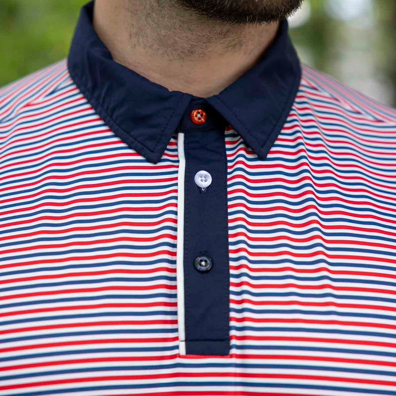 RSVLTS Gimme Liberty All-Day Polo in Red — detail 6