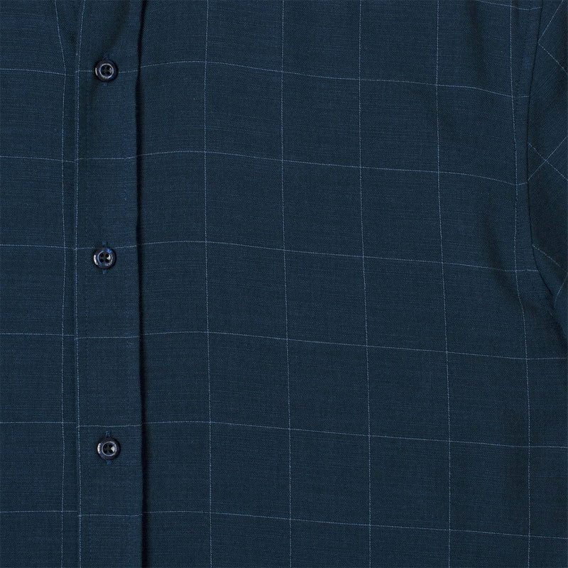 RSVLTS Night Sky Bamboo Short Sleeve Shirt in Blue — detail 6