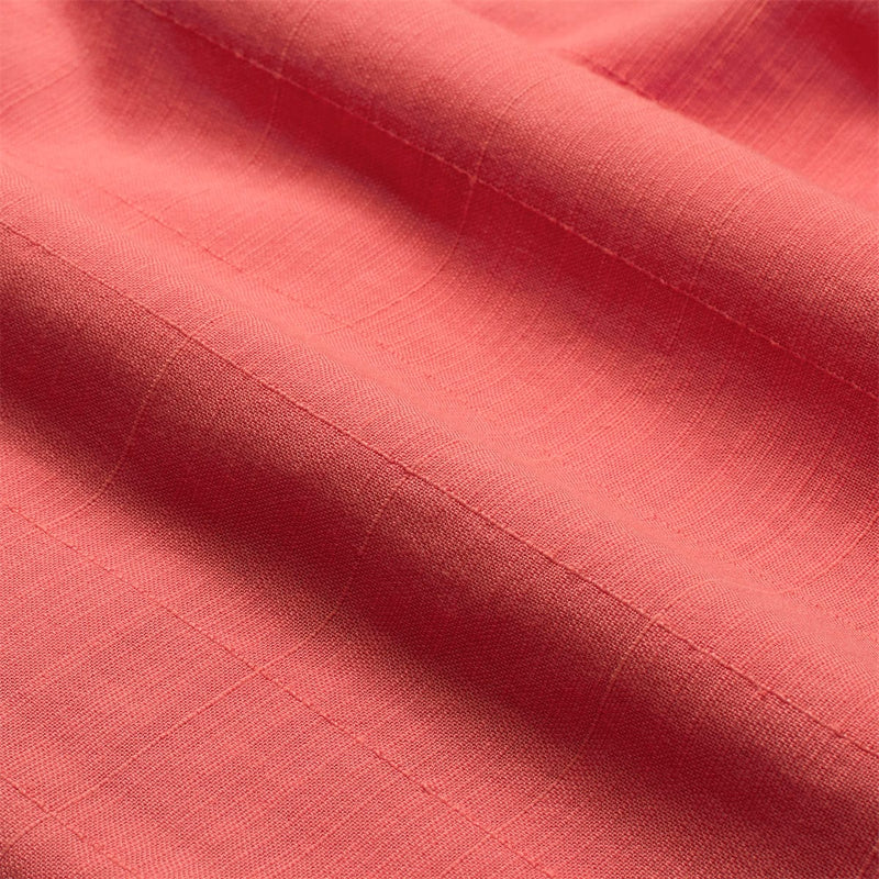 RSVLTS Georgia Peach Bamboo Resort Shorts in Orange — detail 6