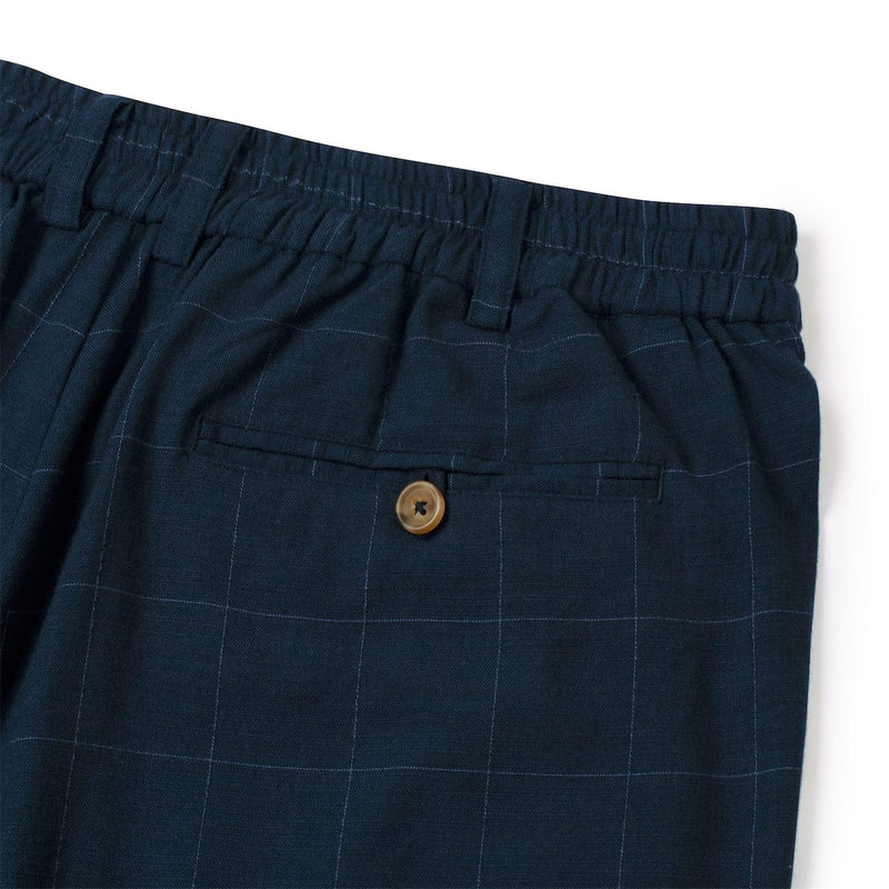 RSVLTS Night Sky Bamboo Resort Shorts in Blue — detail 5