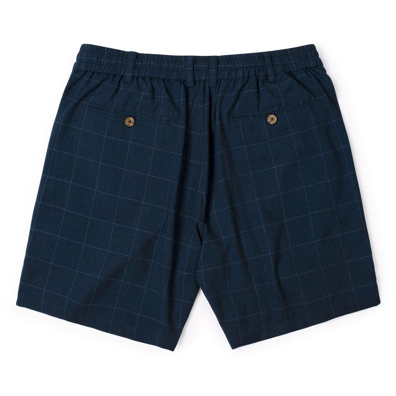 RSVLTS Night Sky Bamboo Resort Shorts in Blue — detail 8
