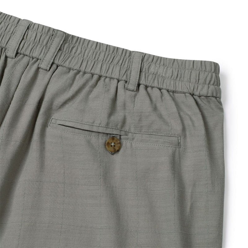 RSVLTS Volcanic Ash Bamboo Resort Shorts in Gray — detail 4