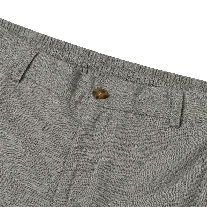 RSVLTS Volcanic Ash Bamboo Resort Shorts in Gray — detail 5