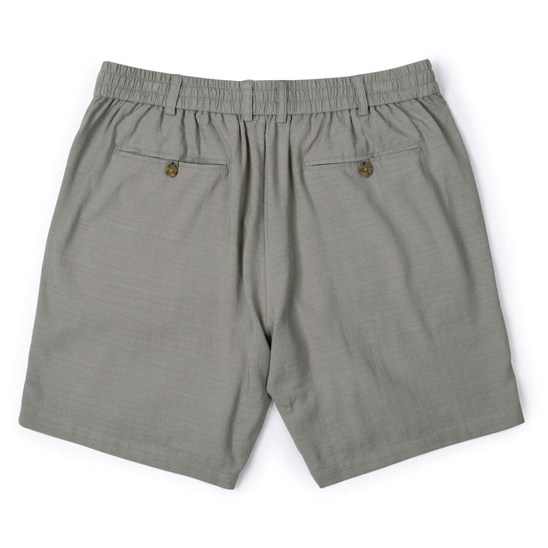 RSVLTS Volcanic Ash Bamboo Resort Shorts in Gray — detail 7