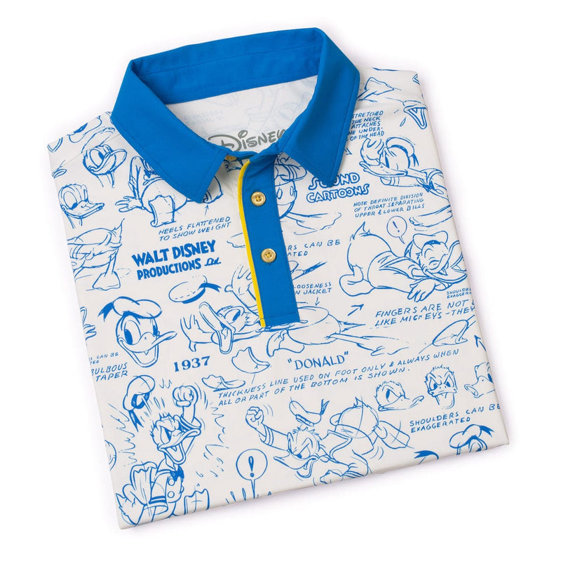 RSVLTS Designing Donald All-Day Polo in White — detail 6