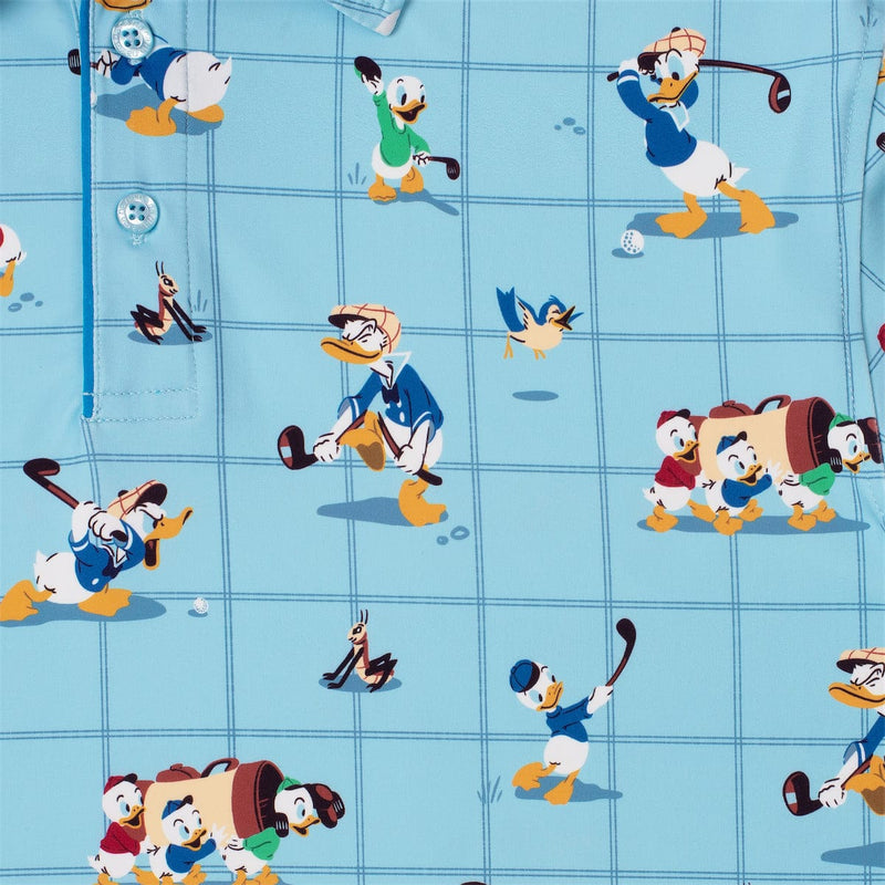 RSVLTS Duffin' Donald All-Day Polo in Blue — detail 4