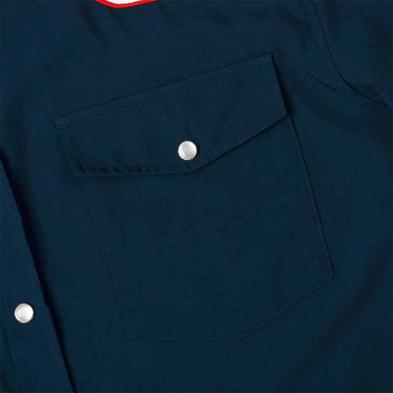 RSVLTS Frankee Doodle Dandy Roper Short Sleeve Shirt in Black — detail 7