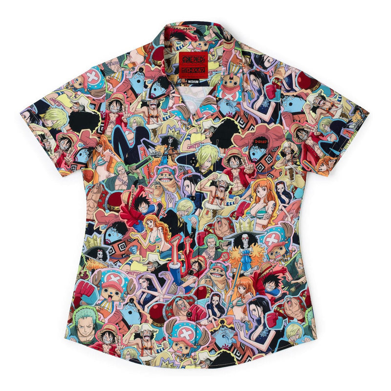 RSVLTS 2 Years Later Women's KUNUFLEX Short Sleeve Shirt in Multicolor — detail 2
