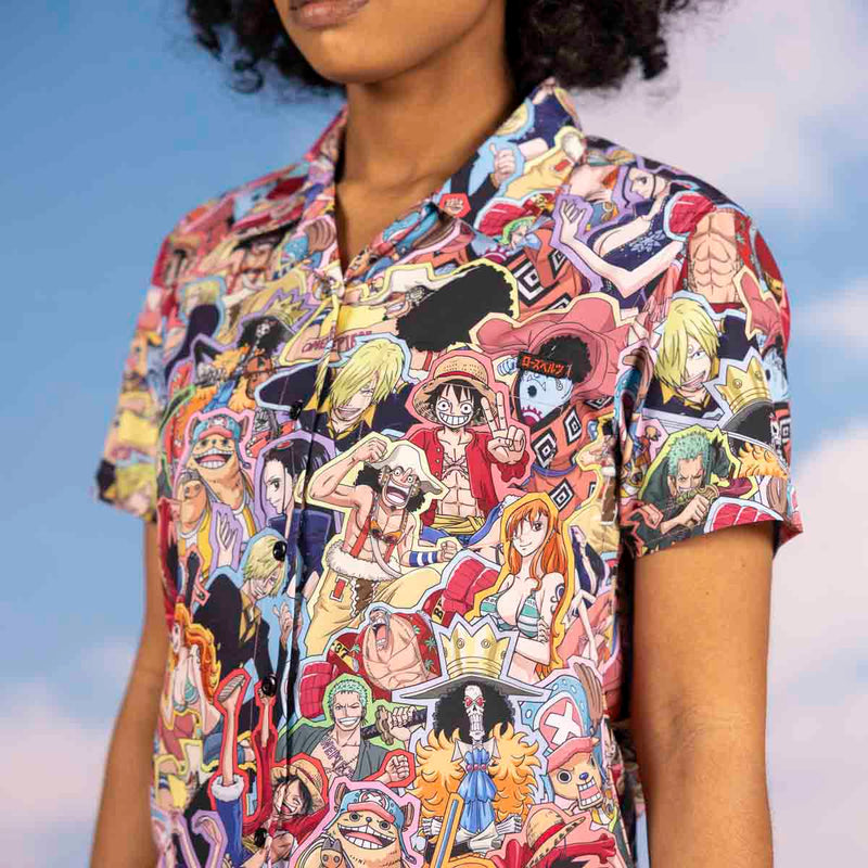 RSVLTS 2 Years Later Women's KUNUFLEX Short Sleeve Shirt in Multicolor — detail 3