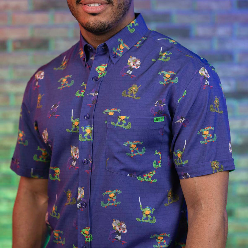 RSVLTS Cheapskatin' KUNUFLEX Short Sleeve Shirt — front view