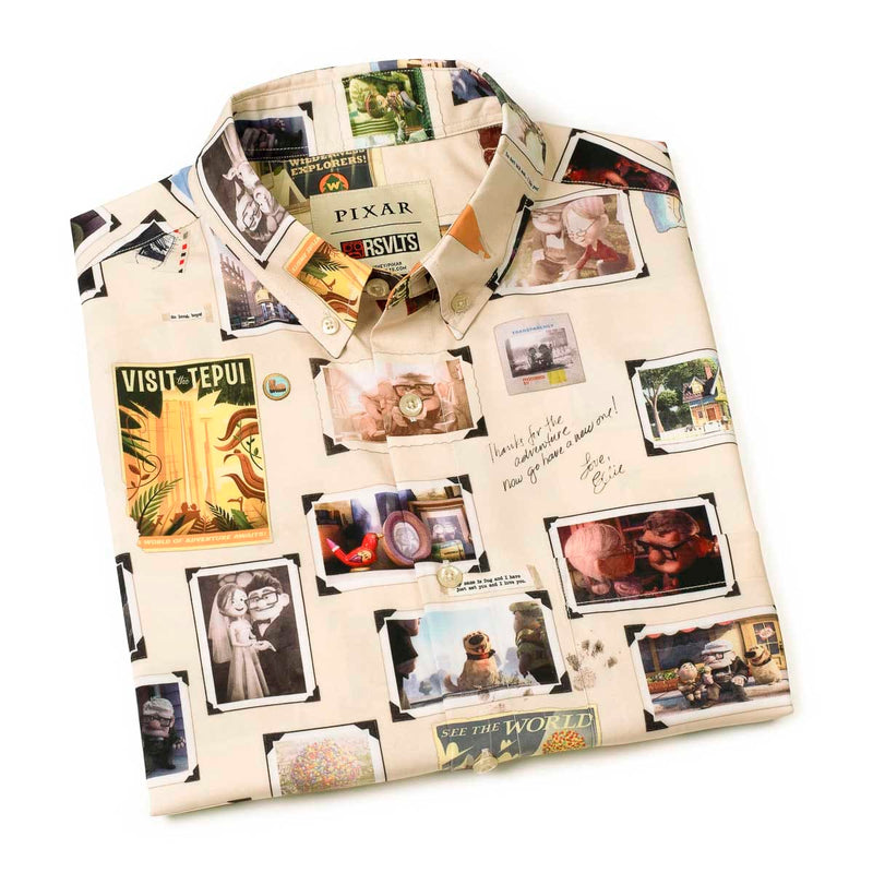 RSVLTS Our Adventure Book KUNUFLEX Short Sleeve Shirt in Multicolor — detail 8