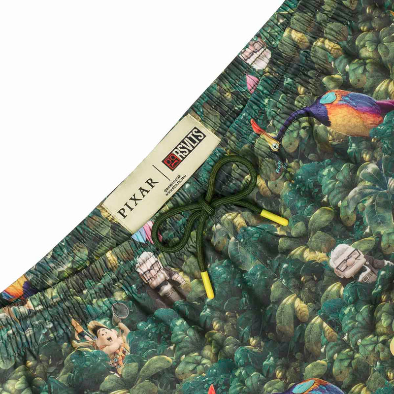 RSVLTS I Found the Snipe Hybrid Shorts in Green — detail 3
