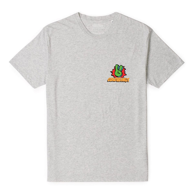 RSVLTS Summer in the City Crewneck Tee in Gray — detail 2