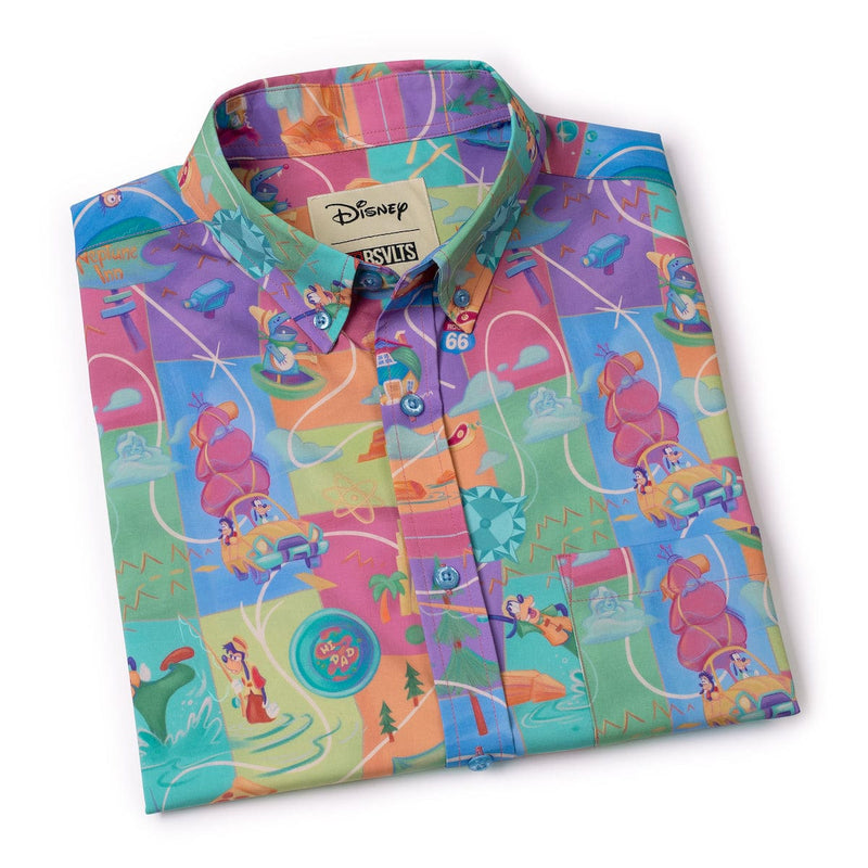 RSVLTS The Open Road KUNUFLEX Short Sleeve Shirt in Multicolor — detail 6