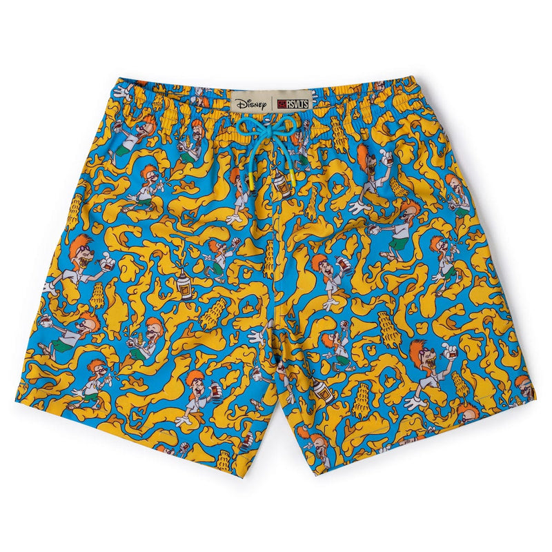 RSVLTS Chedda Whizzy! Hybrid Shorts in Blue — detail 2